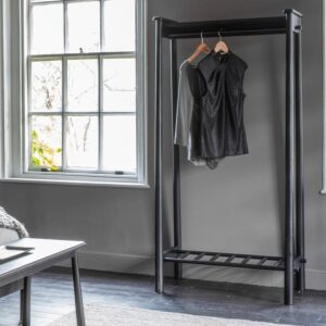 Wycombe Open Wardrobe in Wood - Caspian House