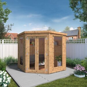 Mercia - 7ft x 7ft Premium Corner Summerhouse