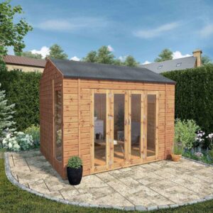 Mercia - 10 x 8ft Vermont Summerhouse with Bi-Fold Doors