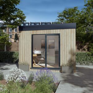 Insulated Wooden Garden Room - 2.5m x 3.4m - Lusso