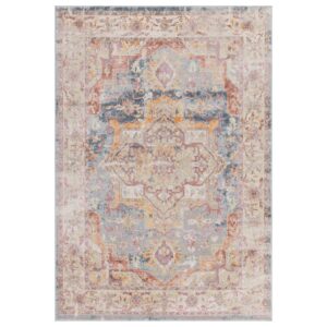 Distressed Persian Multicoloured Rug - 170 x 120 cm - Flores