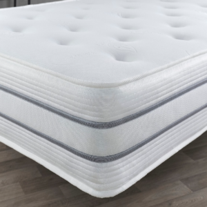 Double 1000 Pocket Sprung Cooling Natural Fibre Rolled Mattress - Aspire